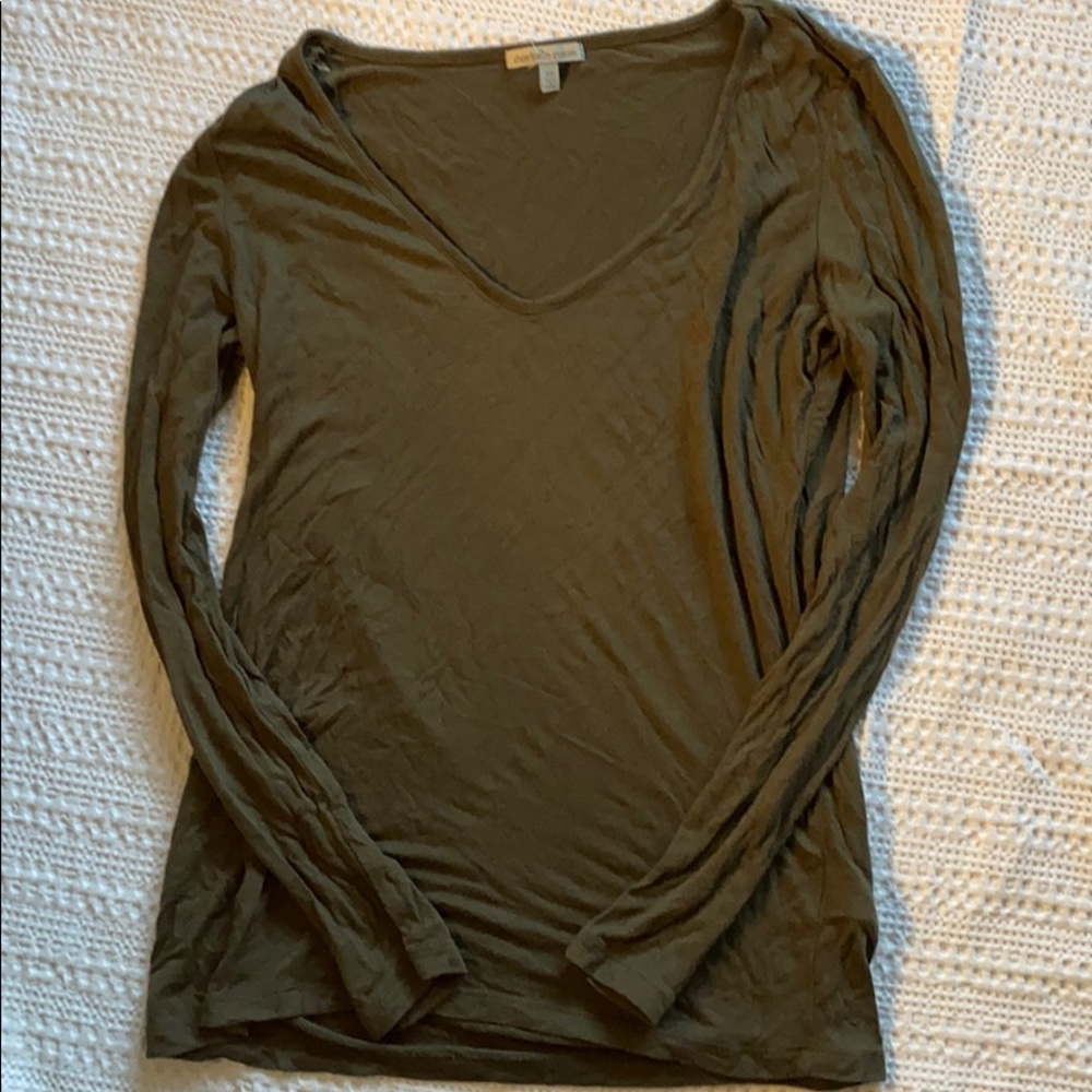 Charlotte Ruse Green Long sleeve tee